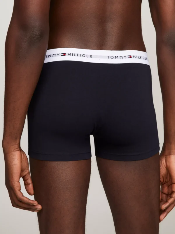 Tommy Hilfiger 3er-Pack Trunks mit Logo am Taillenbund DESERT SKY/DESERT SKY/DESERT SKY Hot