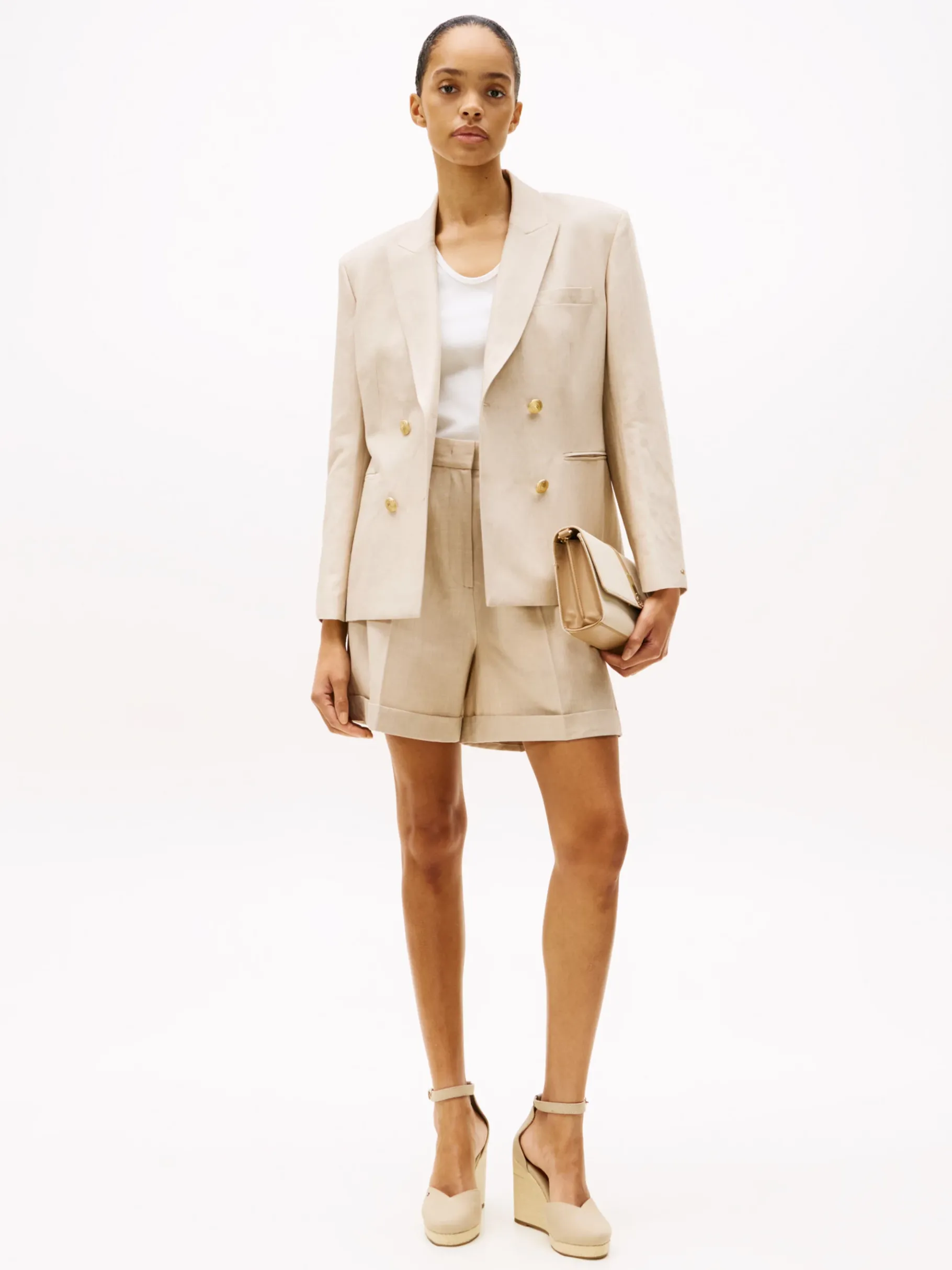 Tommy Hilfiger Espadrille mit Keilabsatz und Knöchelriemen HORSERADISH Outlet