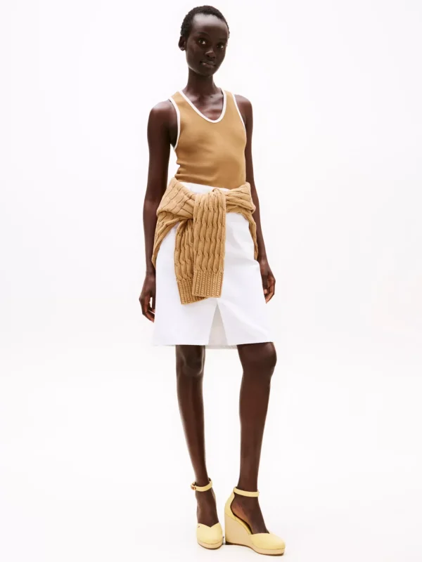 Tommy Hilfiger Espadrille mit Keilabsatz und Knöchelriemen MERINGUE Cheap