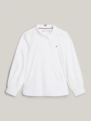 Tommy Hilfiger Essential Bluse mit gerafften Details WHITE Online