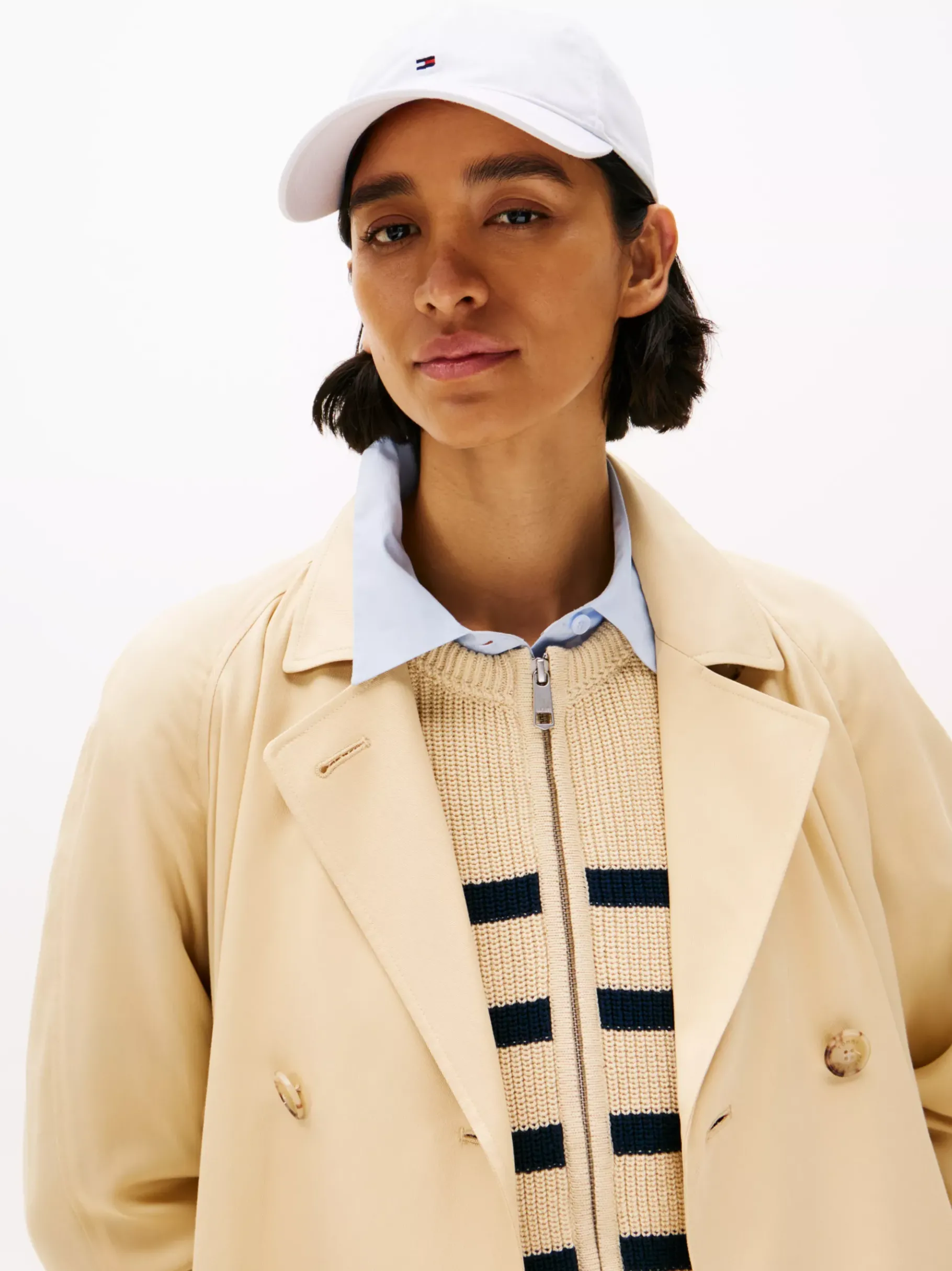 Tommy Hilfiger Essential Cap mit Flag-Stickerei OPTIC WHITE Online