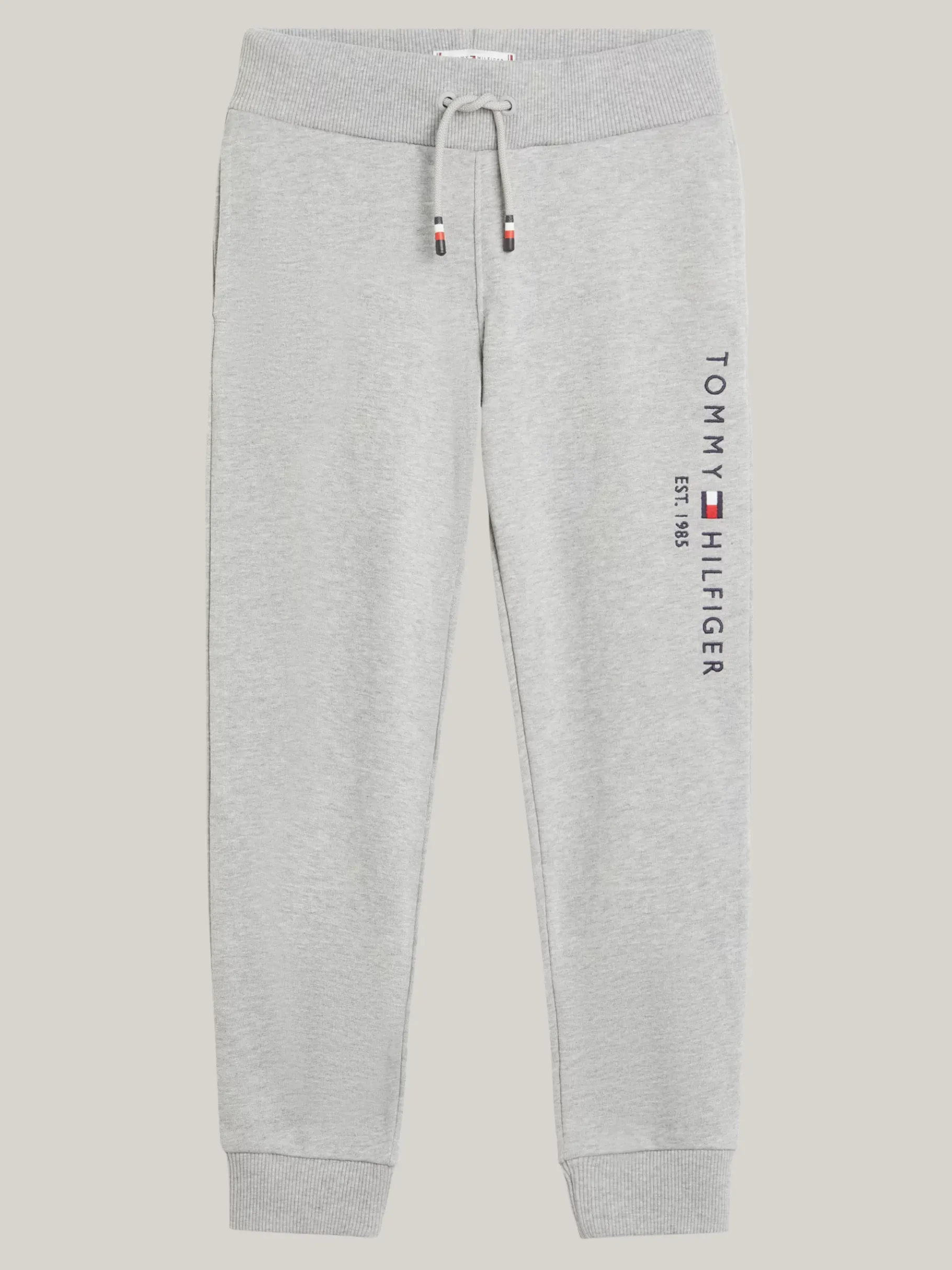 Tommy Hilfiger Essential Jogginghose aus reiner Baumwolle LIGHT GREY HEATHER Clearance