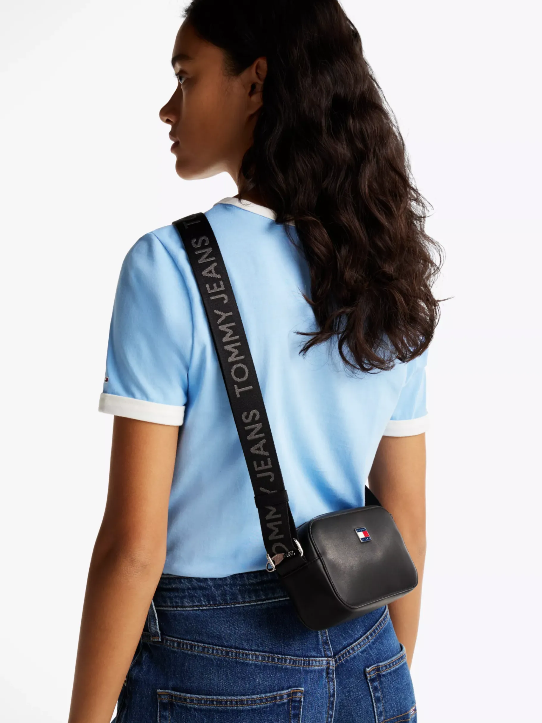 Tommy Hilfiger Essential Kameratasche mit Logo BLACK Best Sale