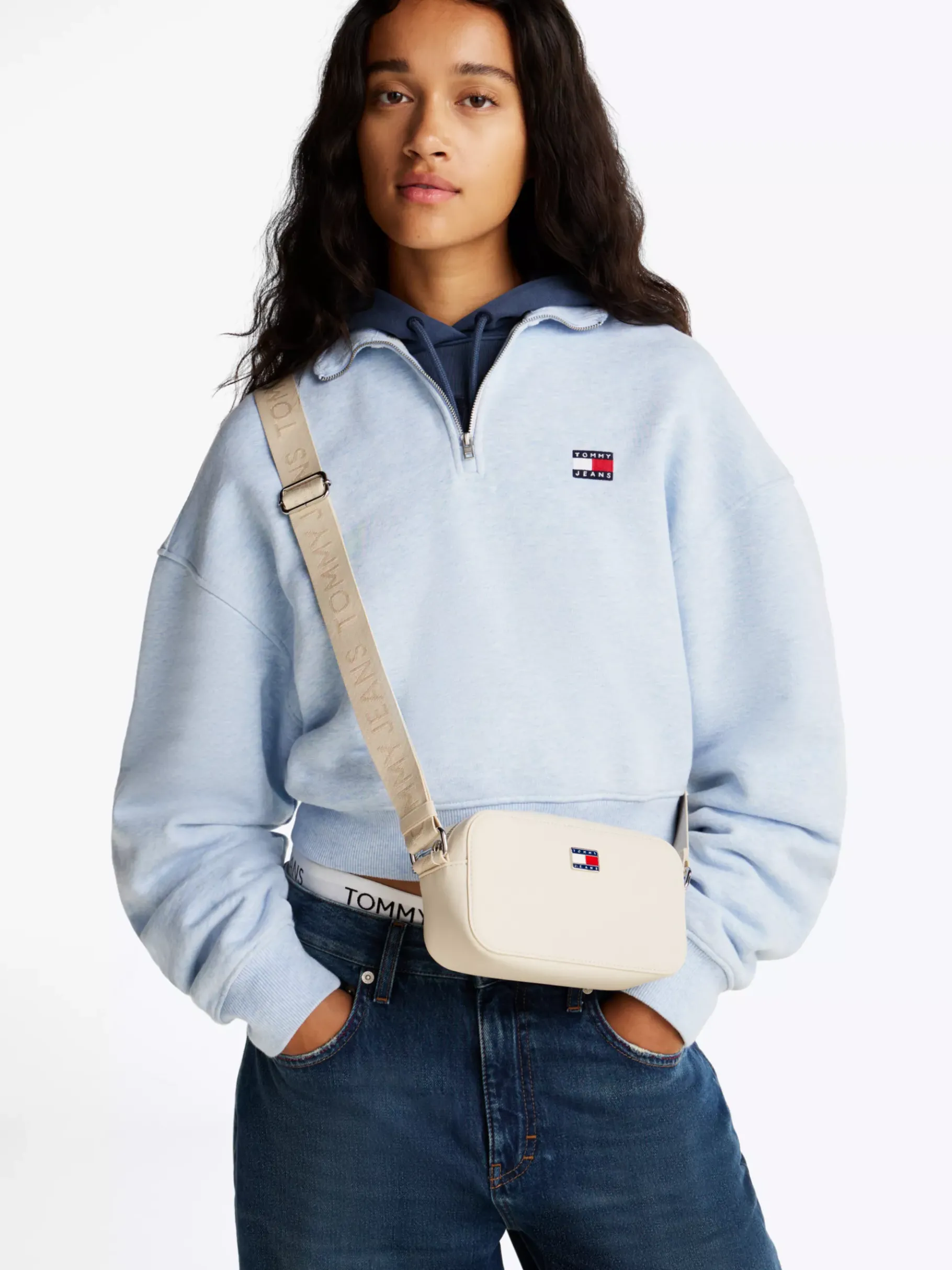 Tommy Hilfiger Essential Kameratasche mit Logo NEWSPRINT Discount