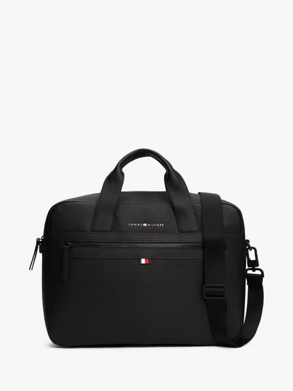 Tommy Hilfiger Essential Laptop-Tasche BLACK Flash Sale