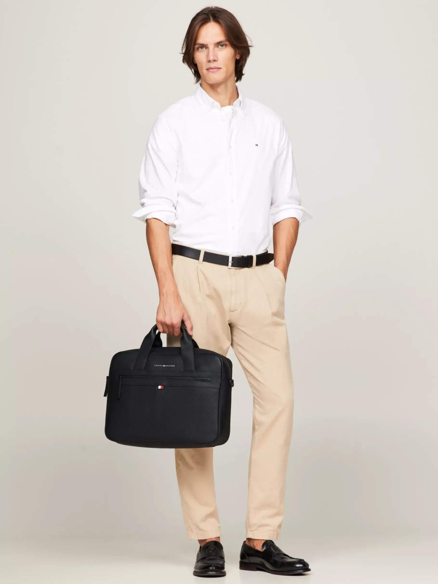 Tommy Hilfiger Essential Laptop-Tasche BLACK Flash Sale