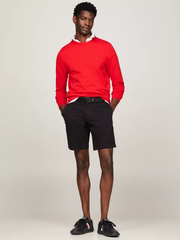 Tommy Hilfiger Essential Leather Cupsole-Sneaker TRIPLE BLACK Online