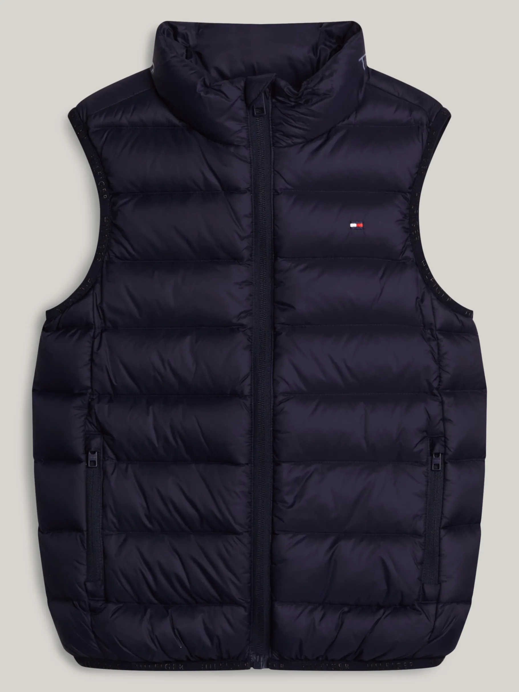 Tommy Hilfiger Essential leichtgewichtige Daunen-Weste DESERT SKY Sale