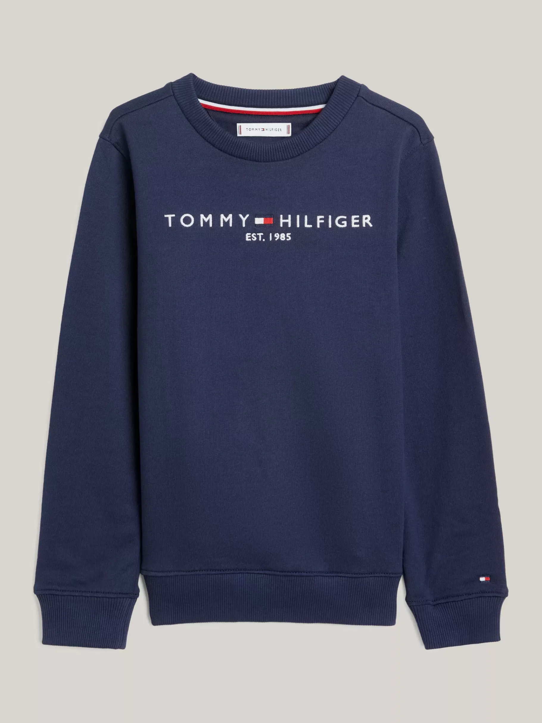 Tommy Hilfiger Essential Logo-Sweatshirt TWILIGHT NAVY Shop