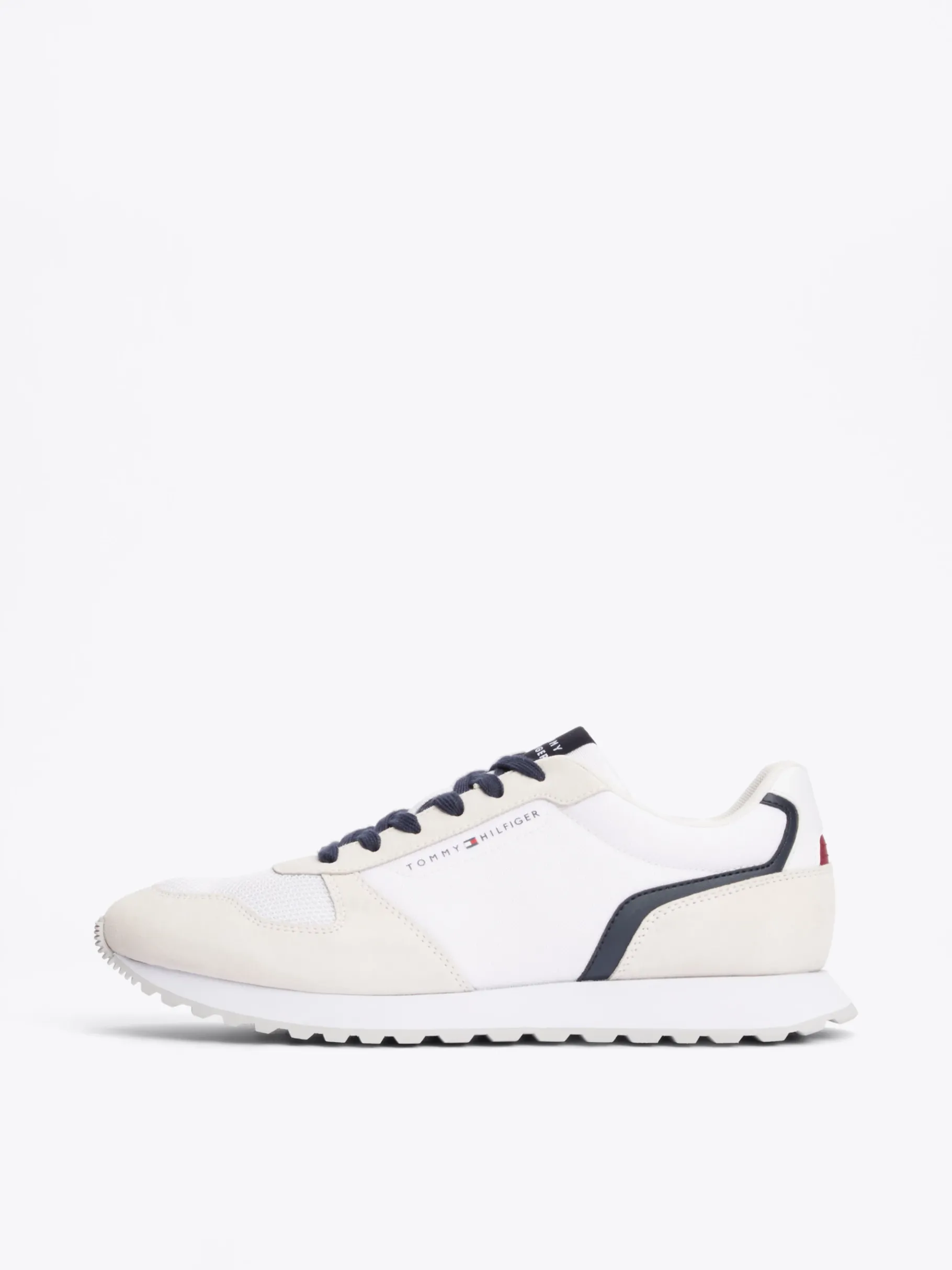 Tommy Hilfiger Essential Sneaker mit Struktur-Mix WHITE Fashion