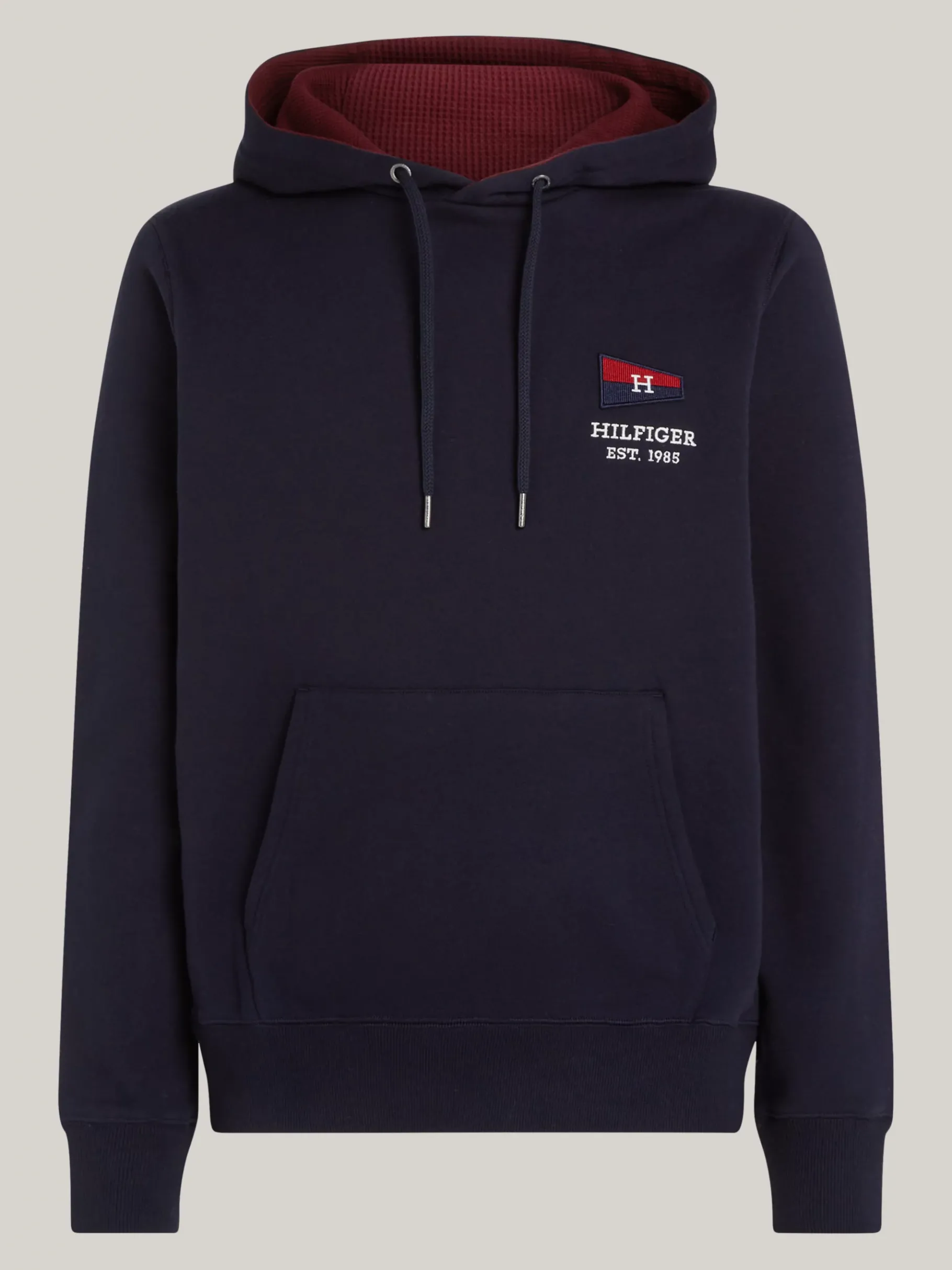 Tommy Hilfiger Exclusive Hilfiger Flag Hoodie DESERT SKY Discount