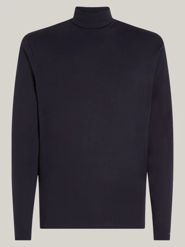 Tommy Hilfiger Extra Slim Fit Langarmshirt mit Rollkragen DESERT SKY Store