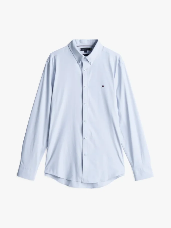 Tommy Hilfiger Feuchtigkeitsableitendes Slim Fit Hemd BREEZY BLUE Store