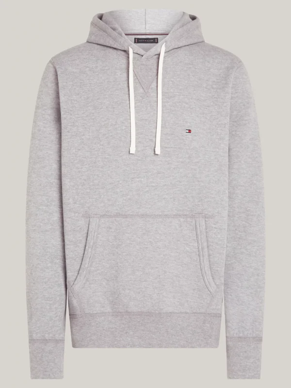 Tommy Hilfiger Fleece-Hoodie mit Tunnelzug MEDIUM GREY HEATHER Store