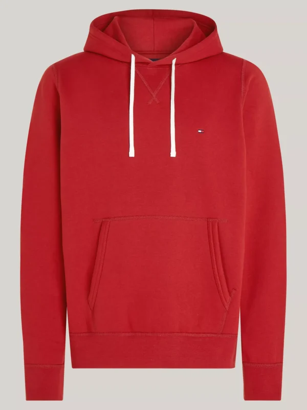 Tommy Hilfiger Fleece-Hoodie mit Tunnelzug DARK MAGMA Online