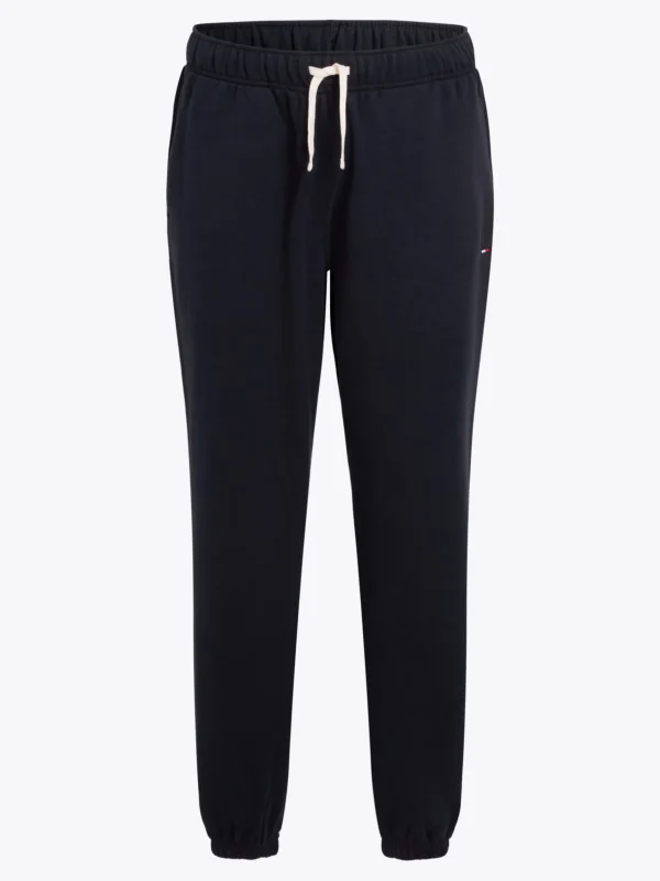 Tommy Hilfiger Fleece-Jogginghose mit Bündchen am Bein DESERT SKY Discount
