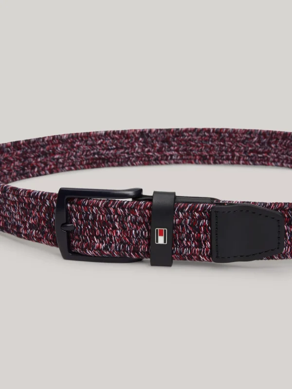 Tommy Hilfiger Geflochtener Stretch-Gürtel SPACE BLUE New