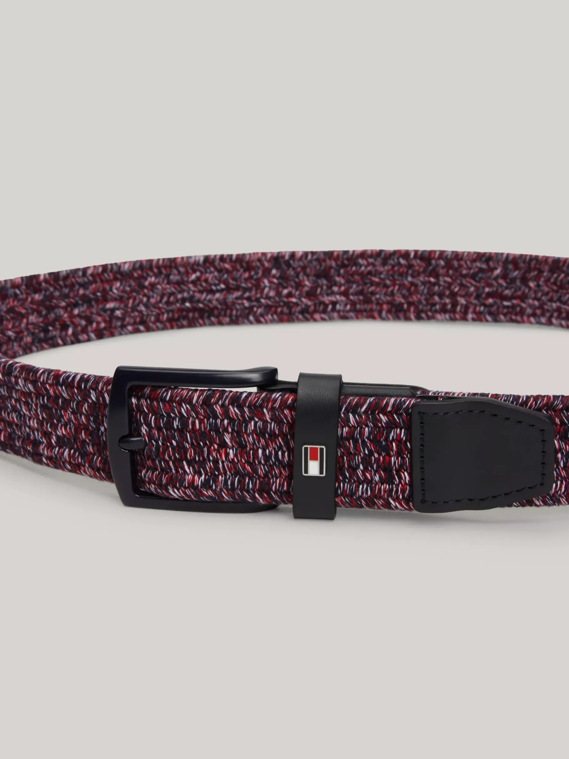 Tommy Hilfiger Geflochtener Stretch-Gürtel SPACE BLUE New