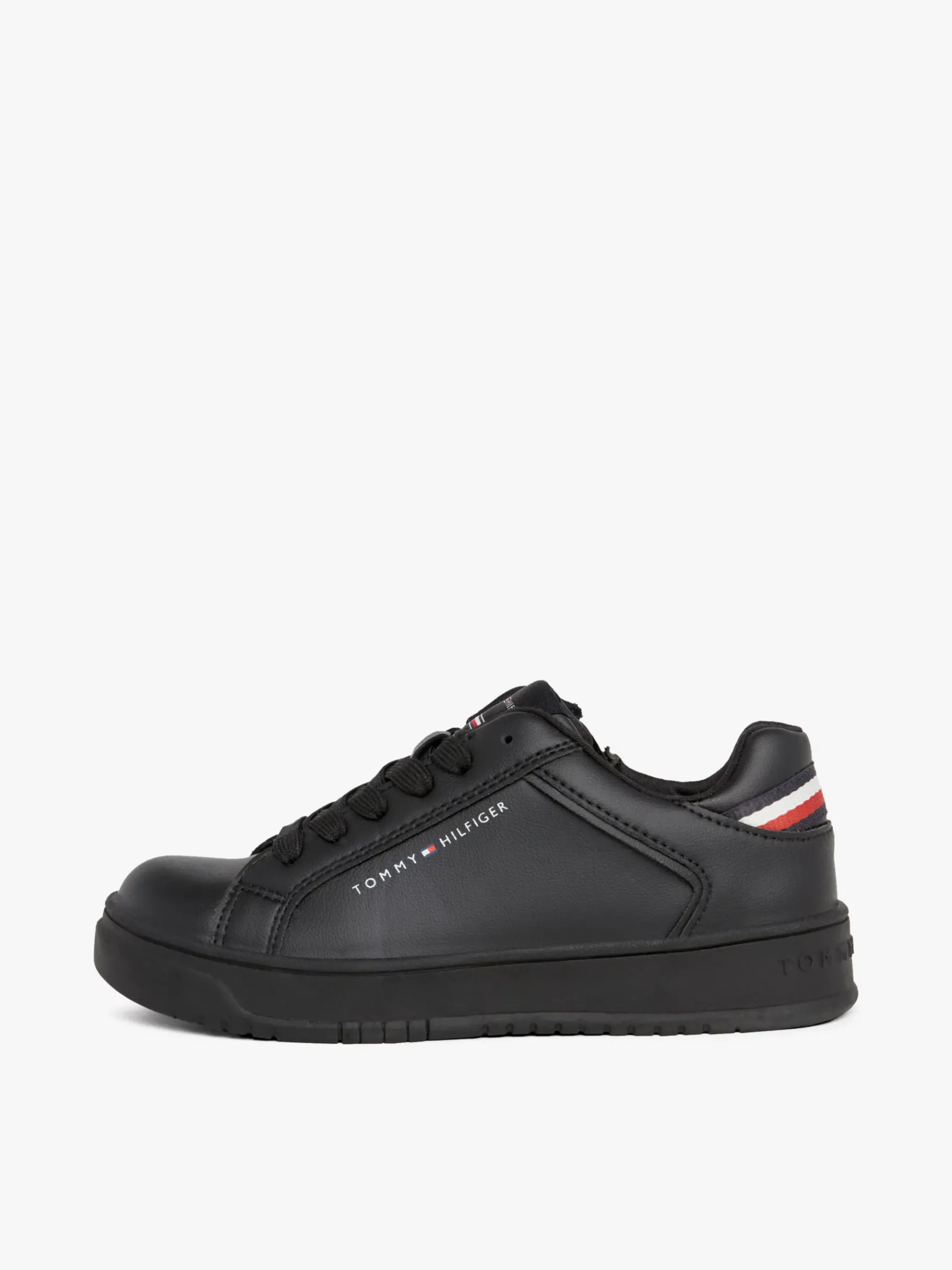 Tommy Hilfiger Genderneutraler Chunky Sneaker mit Streifen BLACK Clearance