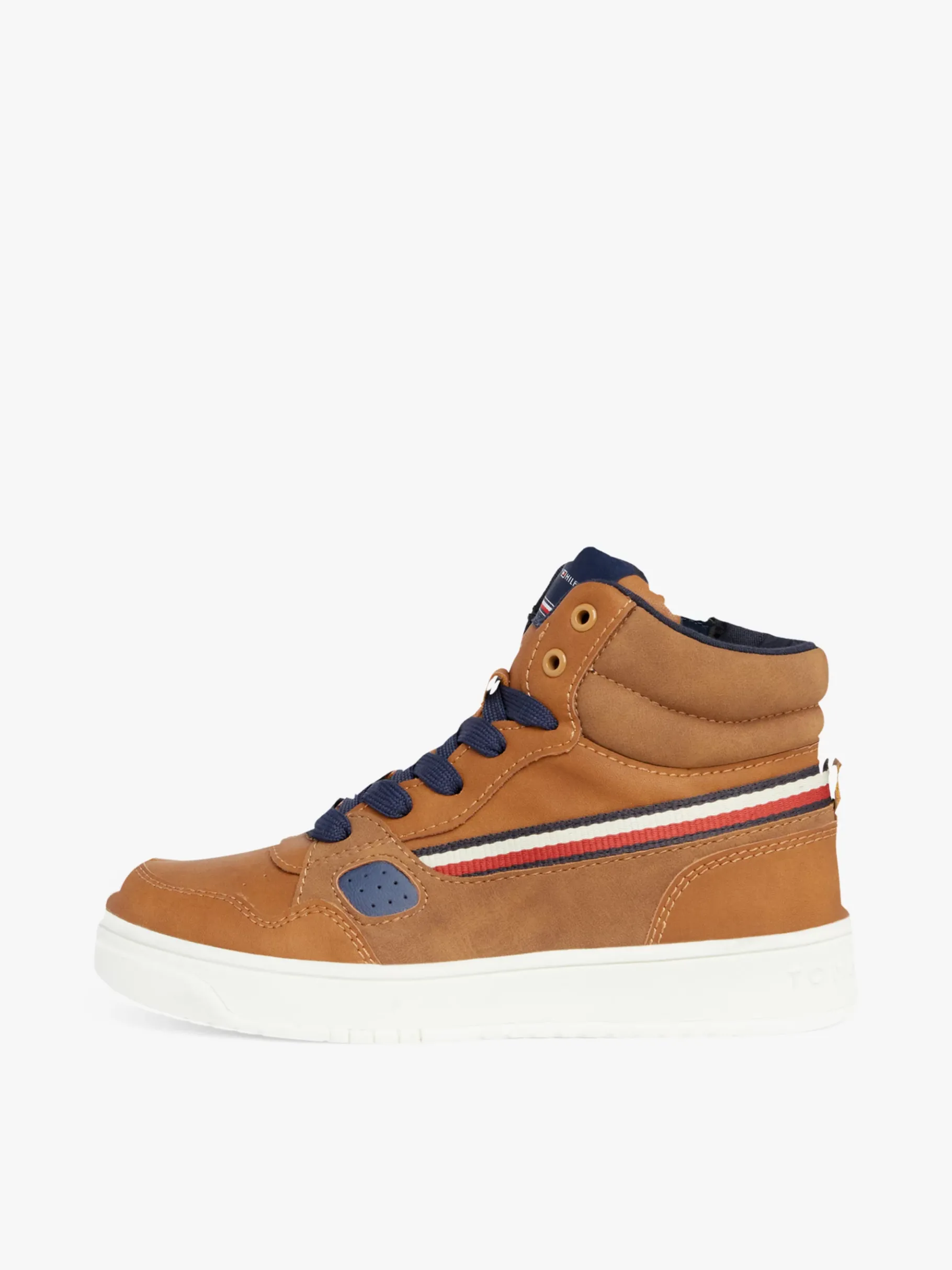 Tommy Hilfiger Genderneutraler High-Top Sneaker COGNAC Store