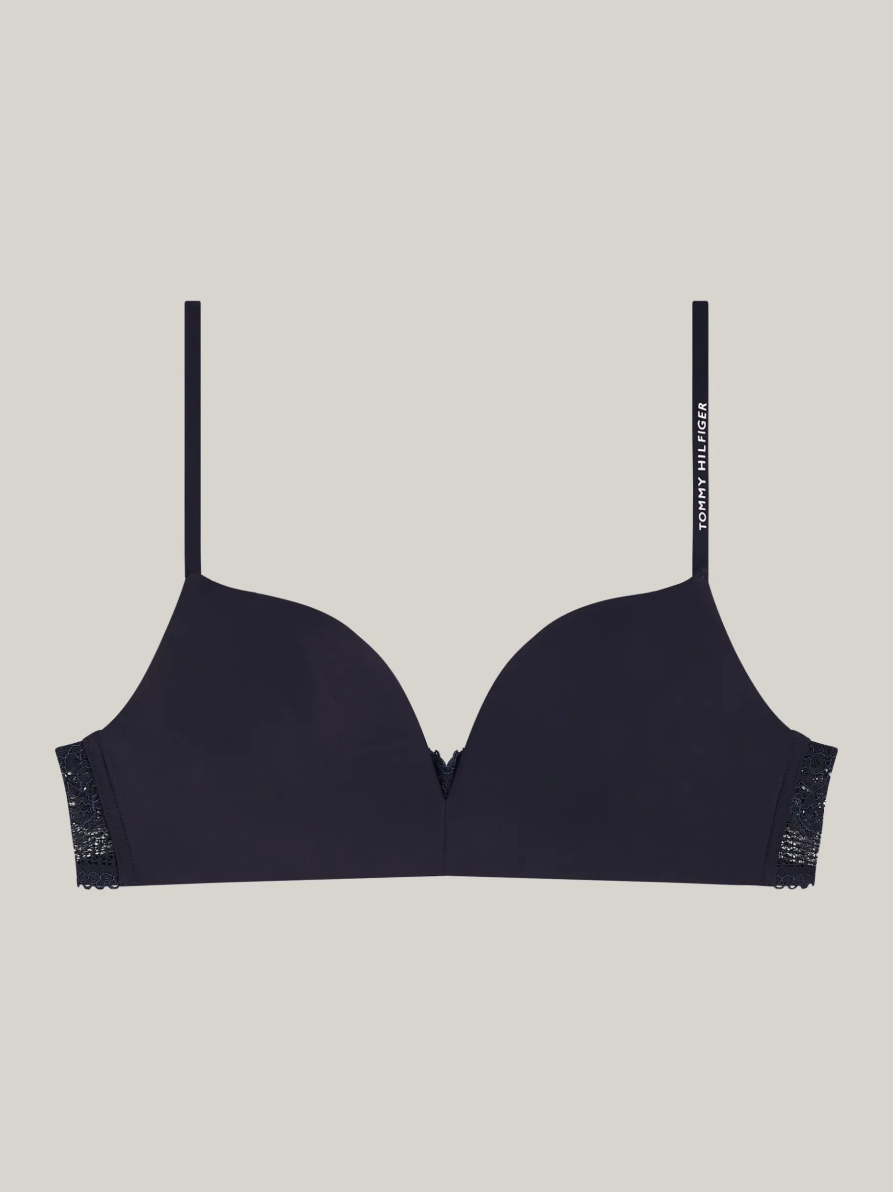Tommy Hilfiger Gepolsterter Push-up-Triangle-BH ohne Bügel DESERT SKY Outlet