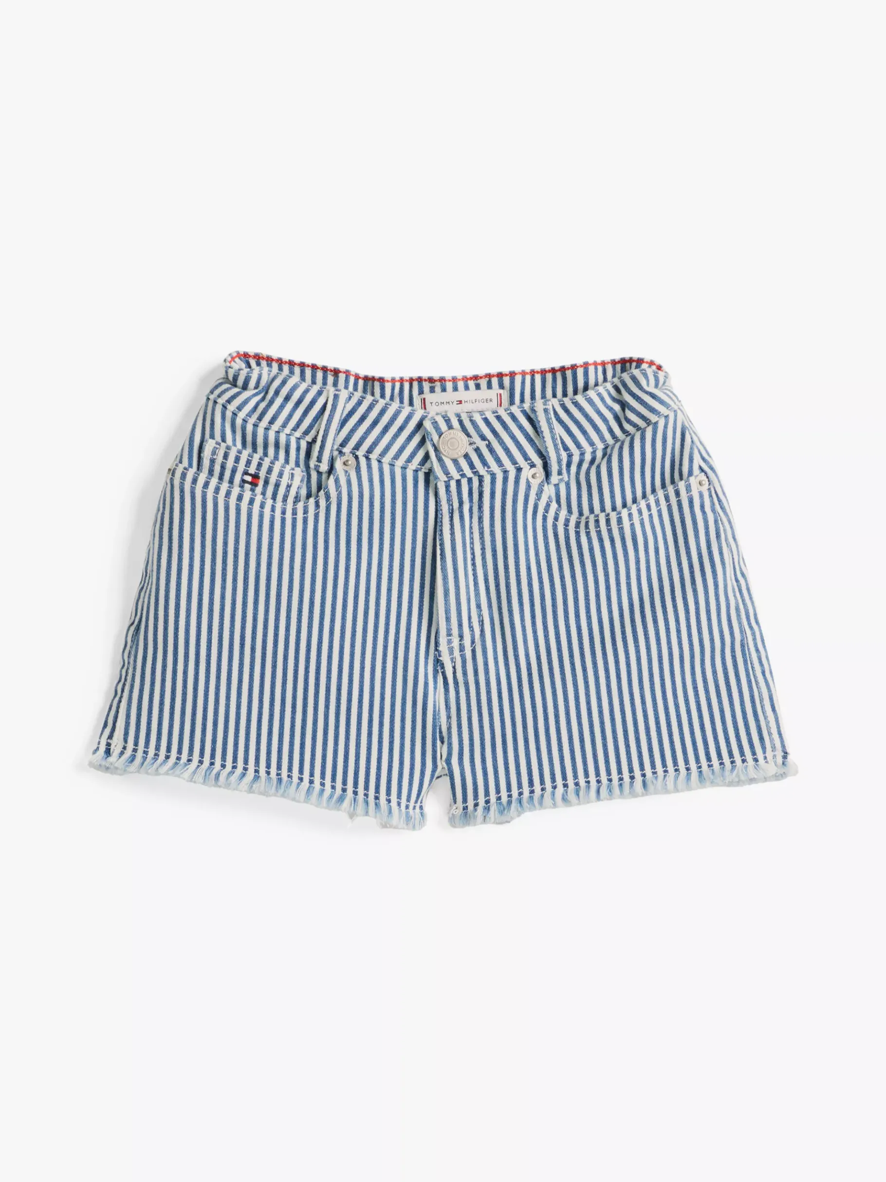 Tommy Hilfiger Gestreifte Shorts aus Denim STRIPE Sale