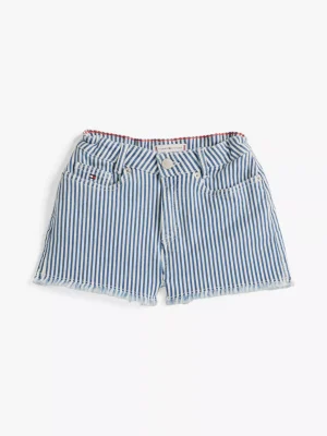 Tommy Hilfiger Gestreifte Shorts aus Denim STRIPE Sale