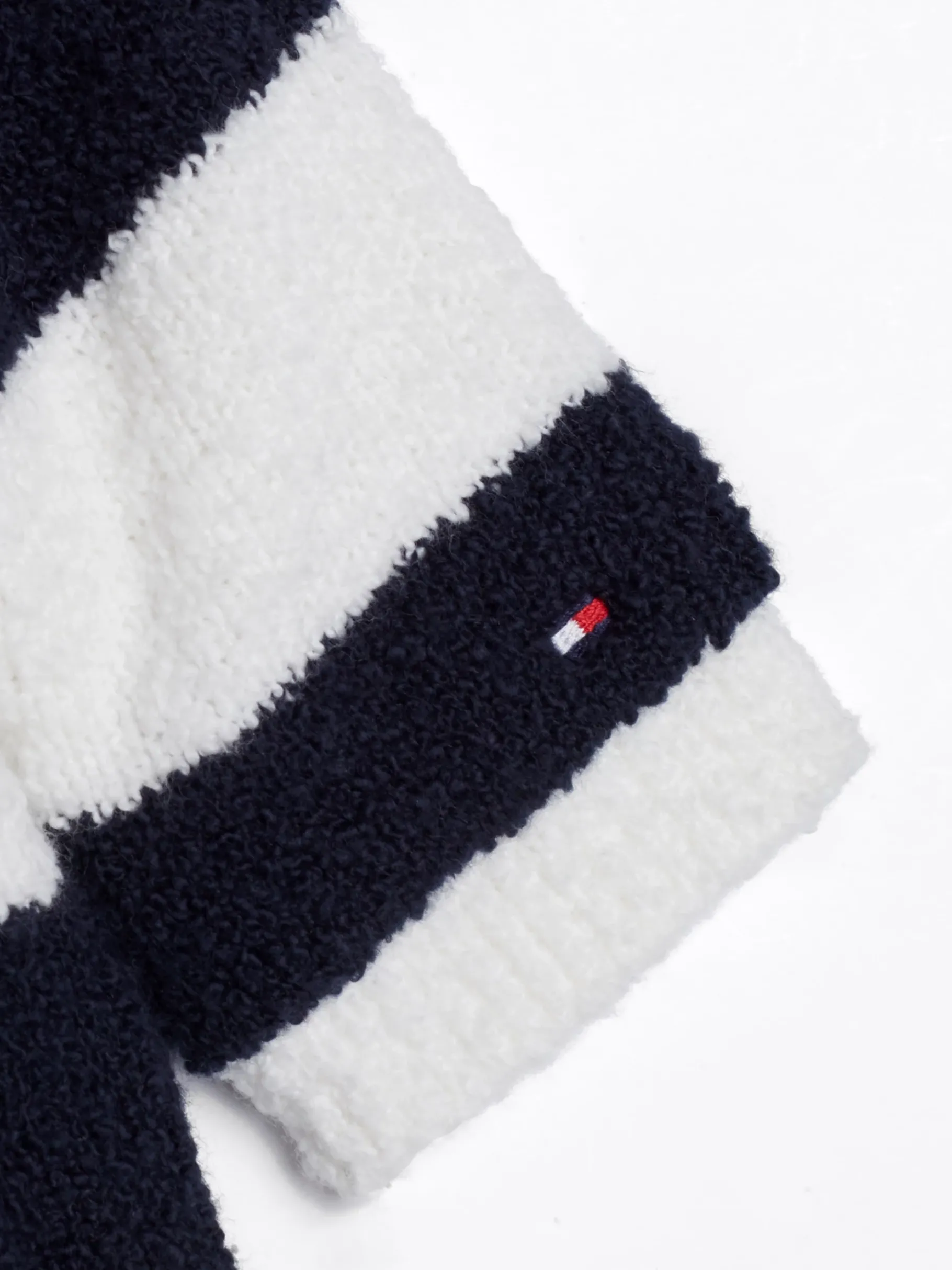 Tommy Hilfiger Gestreifter Hoodie aus Strukturstrick DESERT SKY STRIPE Best