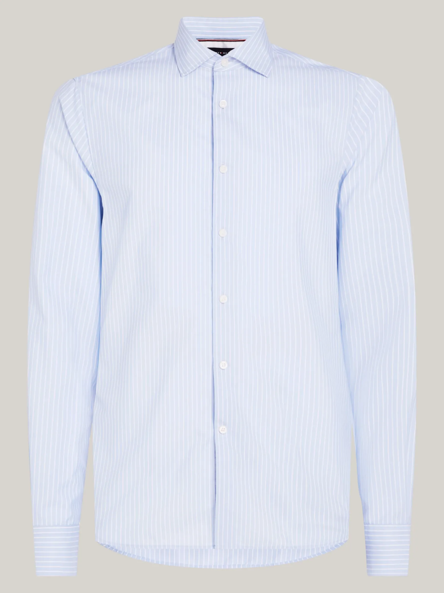 Tommy Hilfiger Gestreiftes Slim Fit Hemd VESSEL BLUE / OPTIC WHITE Clearance