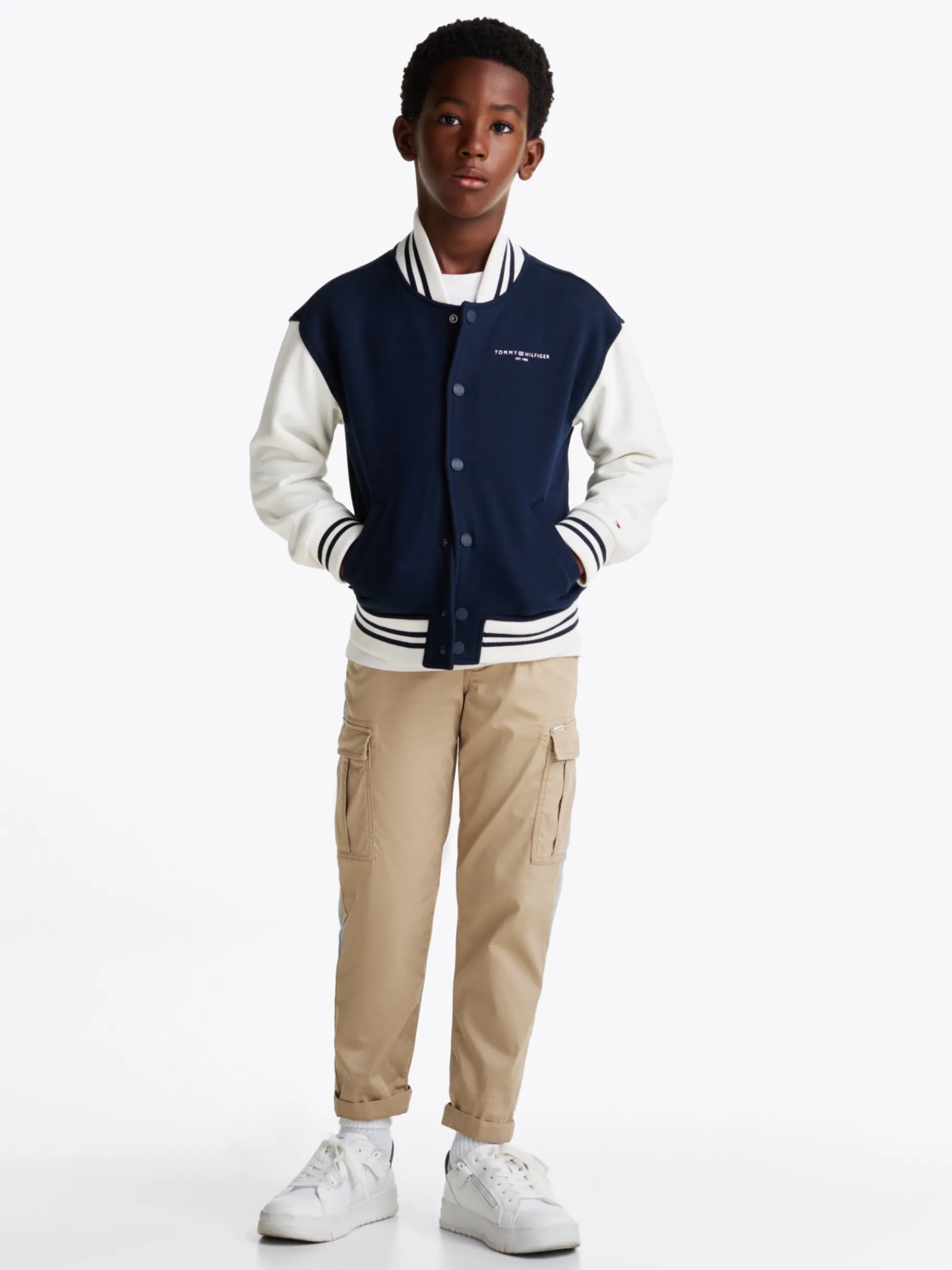 Tommy Hilfiger Gewebte Cargohose SANDALWOOD Best