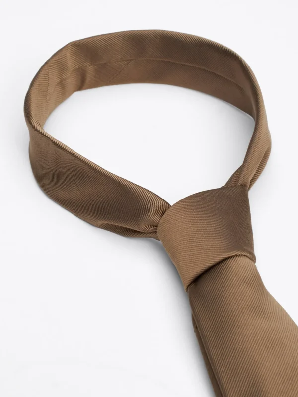 Tommy Hilfiger Gewebte Krawatte aus Seide SAFARI CANVAS Hot