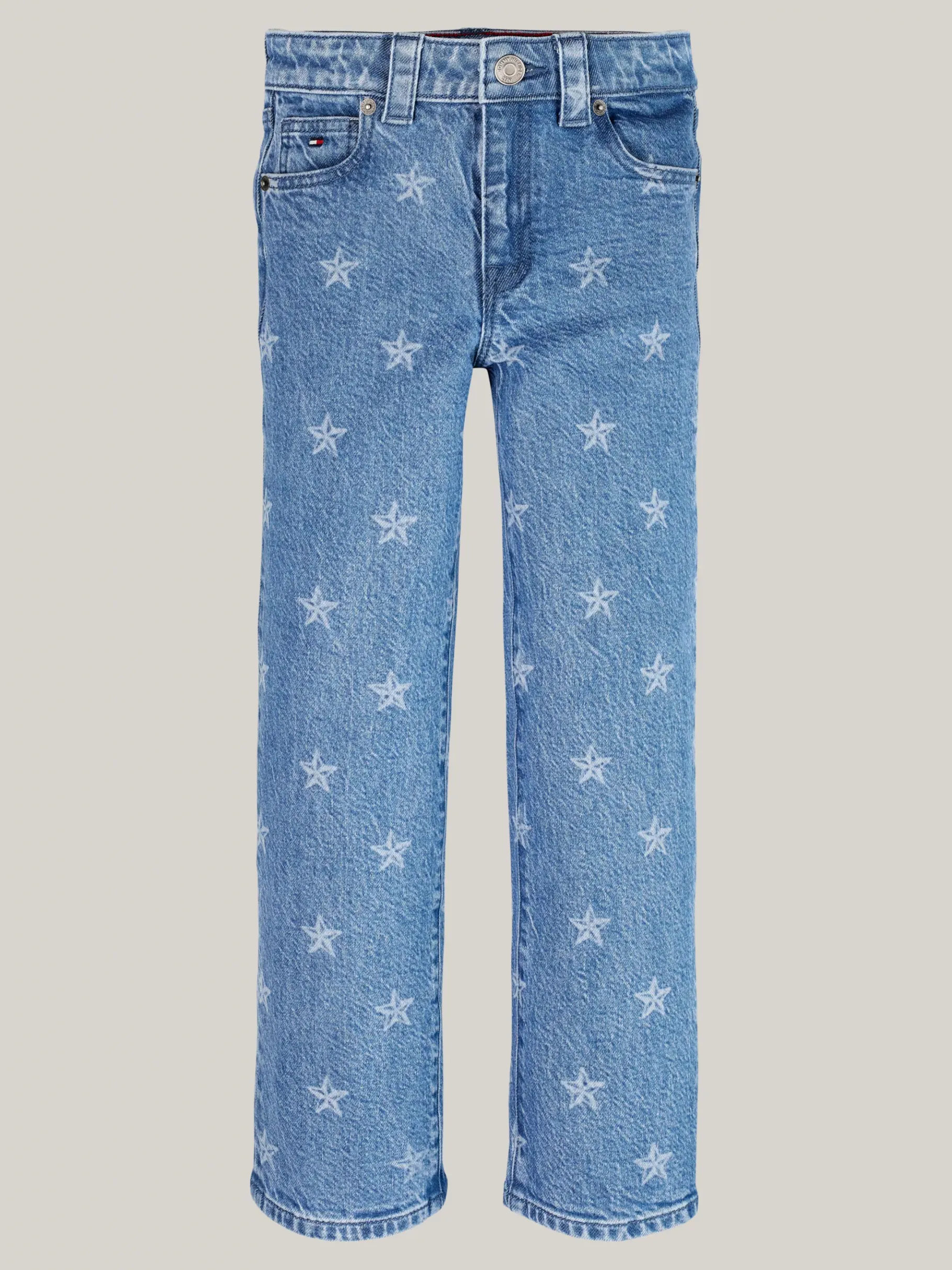 Tommy Hilfiger Girlfriend Straight Jeans mit Sternprint AOPSTARS Discount