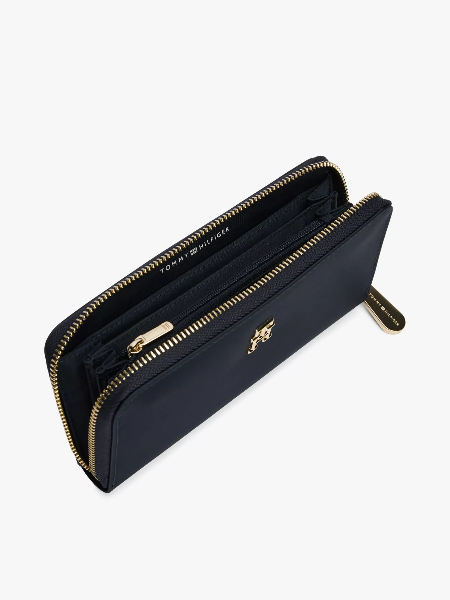 Tommy Hilfiger Große Brieftasche aus recyceltem Material SPACE BLUE Cheap