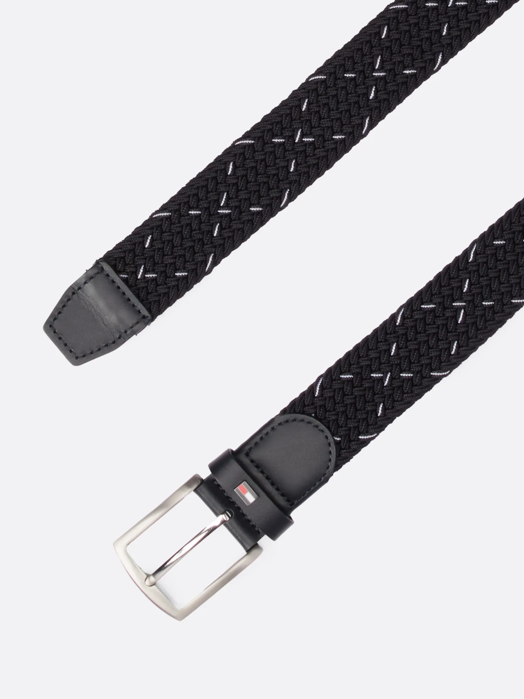 Tommy Hilfiger Gürtel aus Stretch-Gewebe SPACE BLUE Cheap