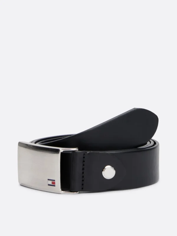 Tommy Hilfiger Gürtel mit Logo-Schnalle BLACK Cheap