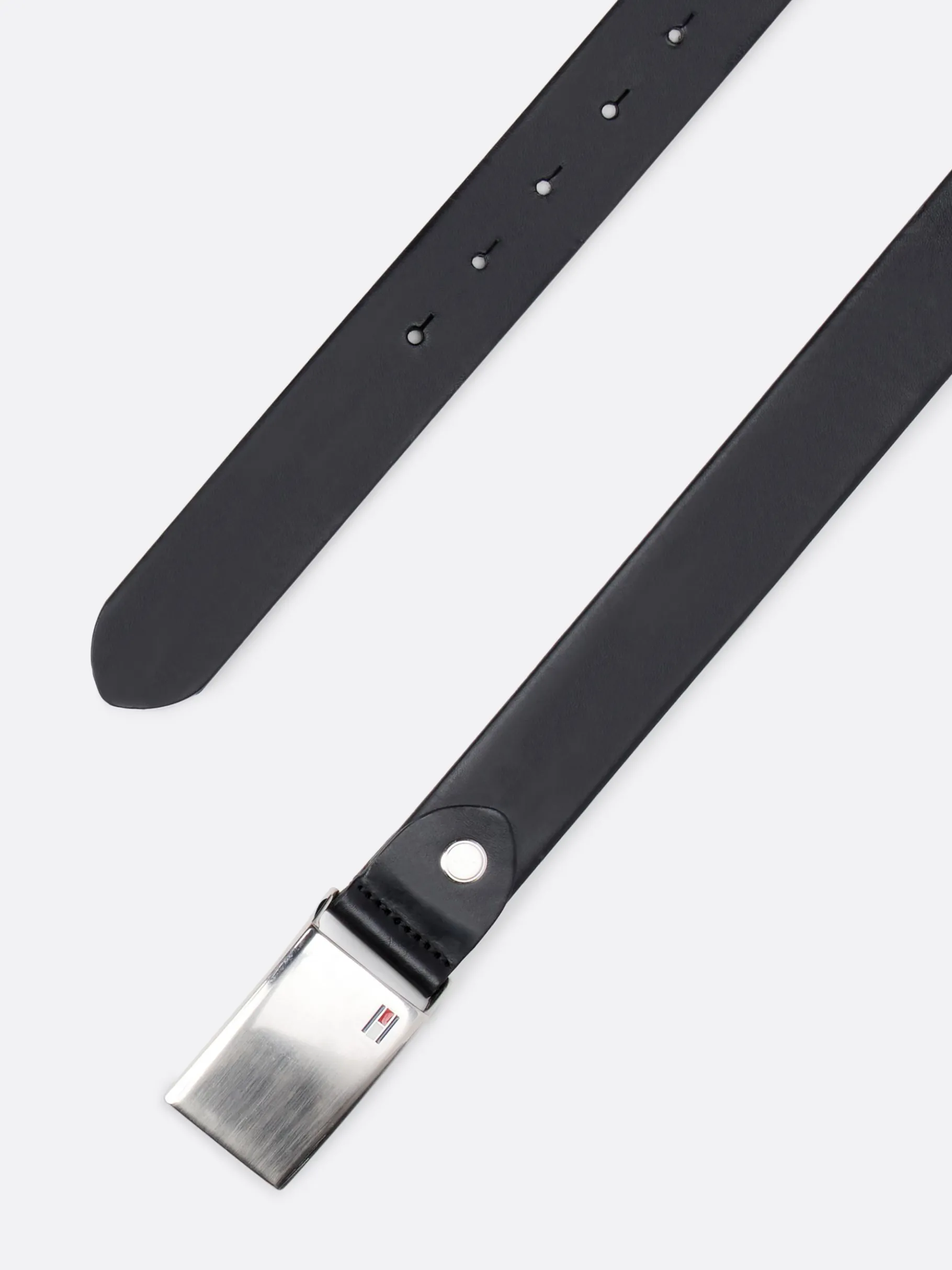 Tommy Hilfiger Gürtel mit Logo-Schnalle BLACK Cheap