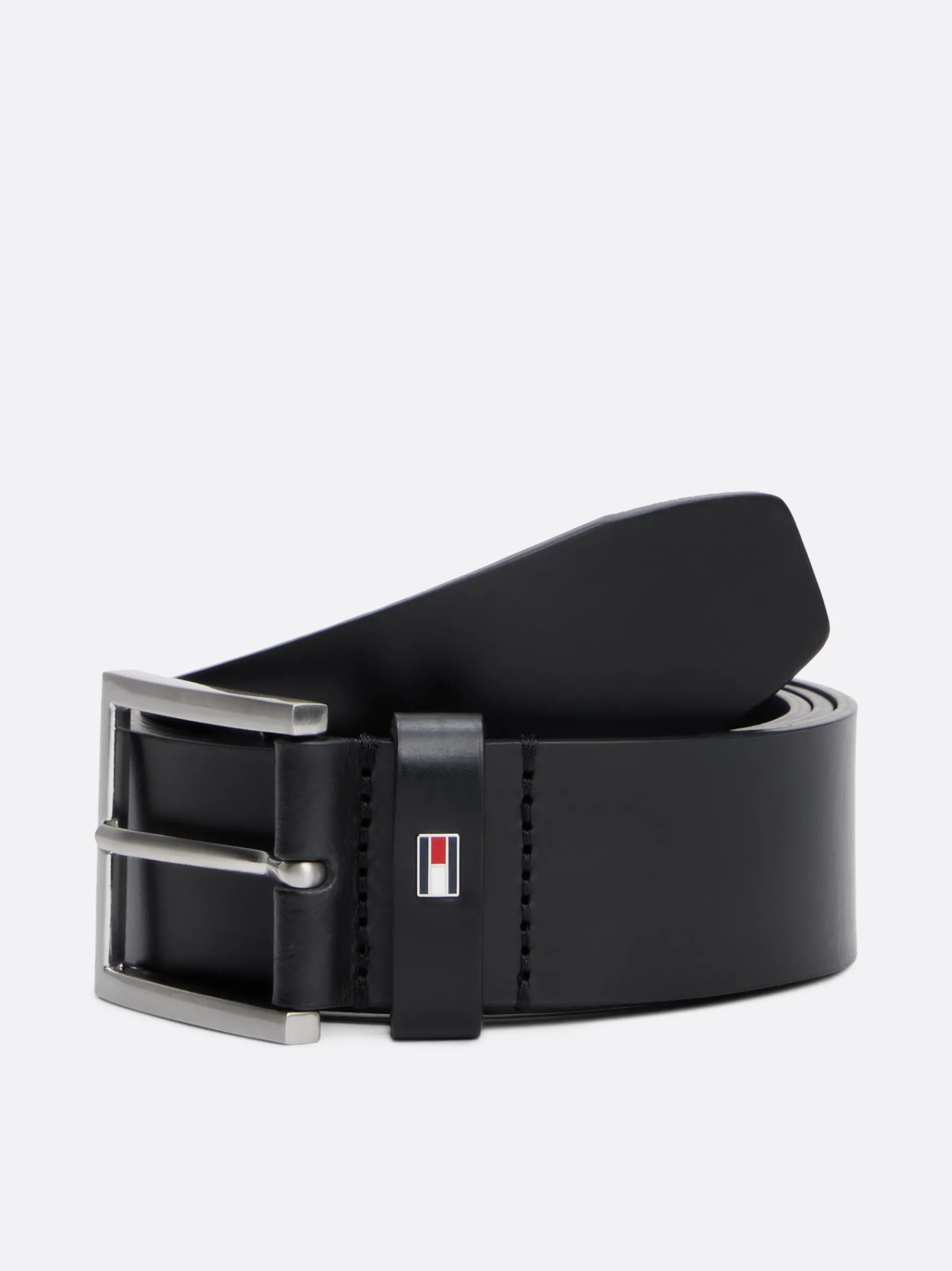 Tommy Hilfiger Hampton Ledergürtel BLACK Cheap