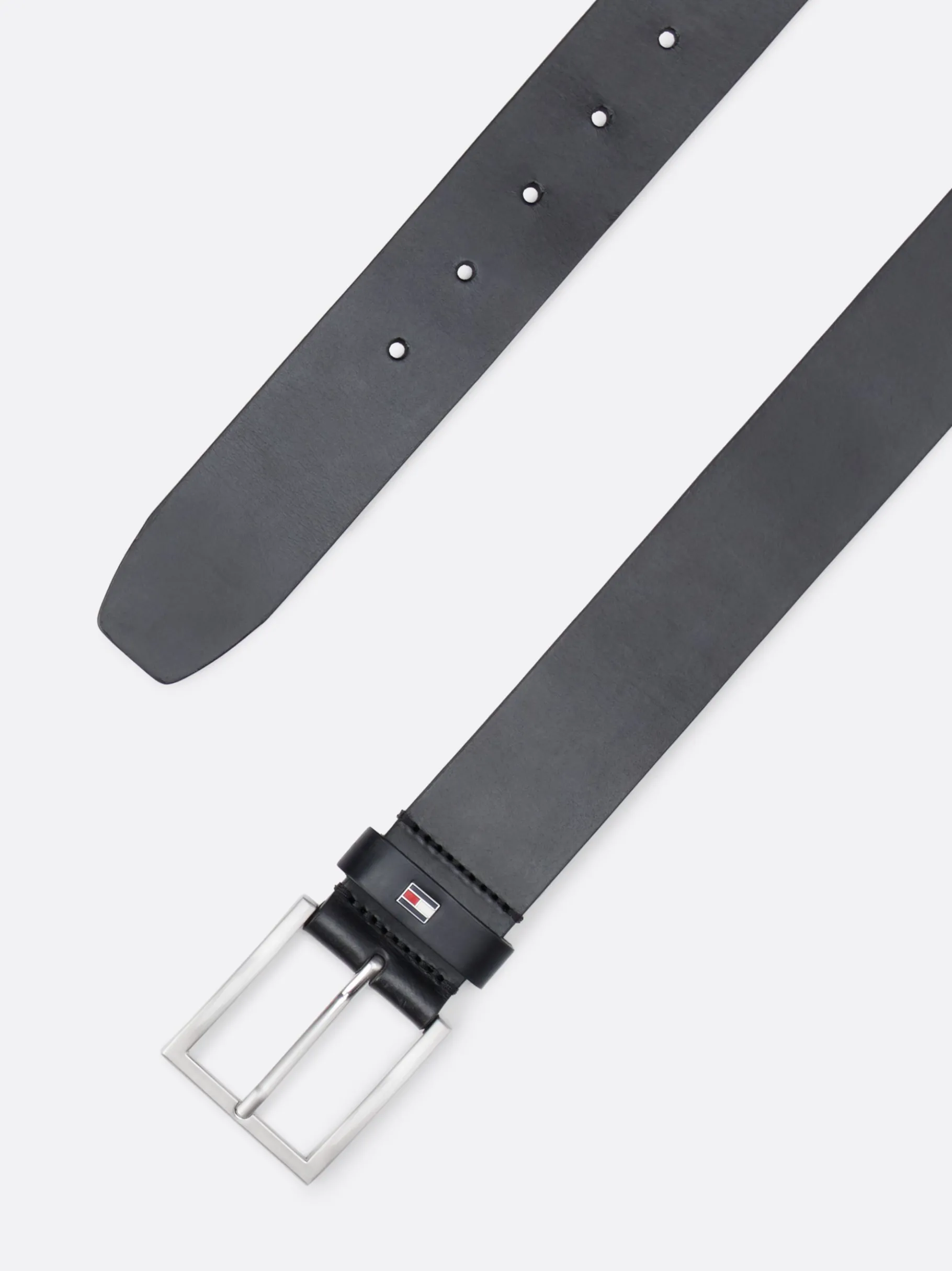 Tommy Hilfiger Hampton Ledergürtel BLACK Cheap