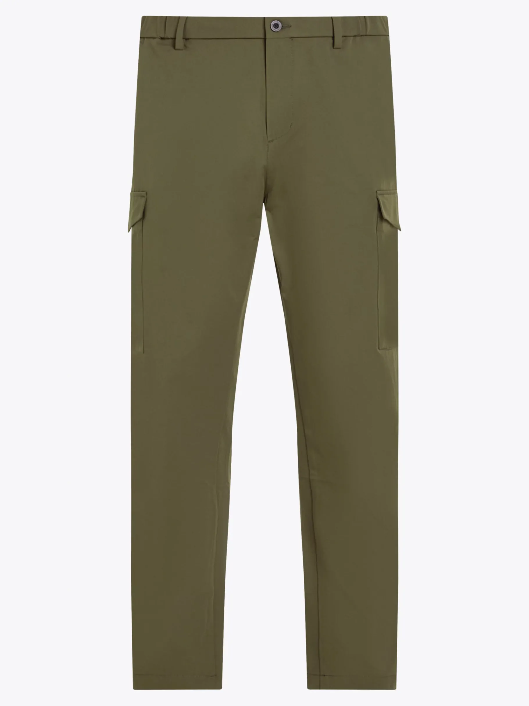 Tommy Hilfiger Harlem knitterfreie Tapered Leg Fit Cargohose ARMY GREEN Shop