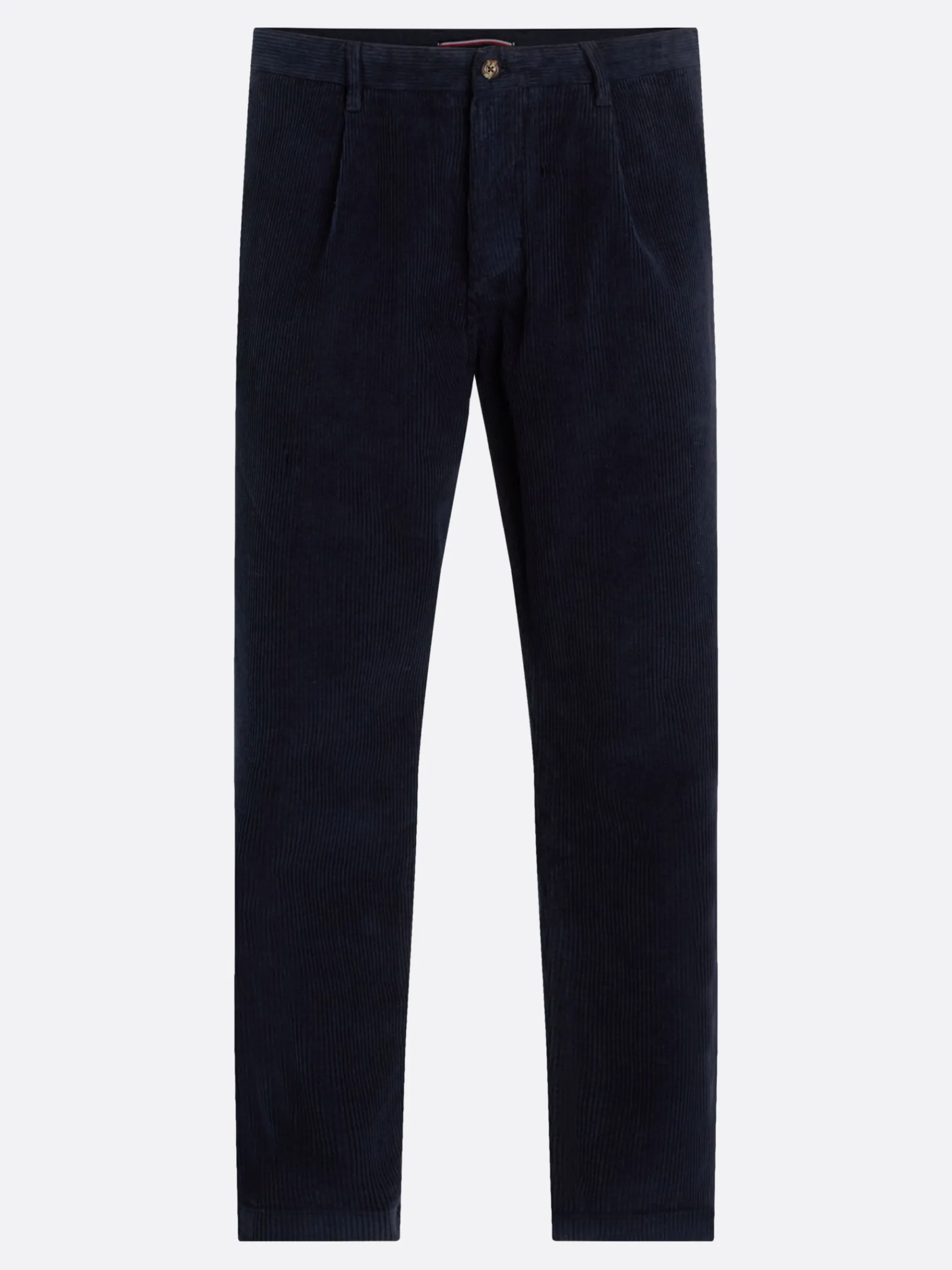 Tommy Hilfiger Harlem Tapered Leg Fit Cord-Chinos mit Stretch DESERT SKY Best Sale