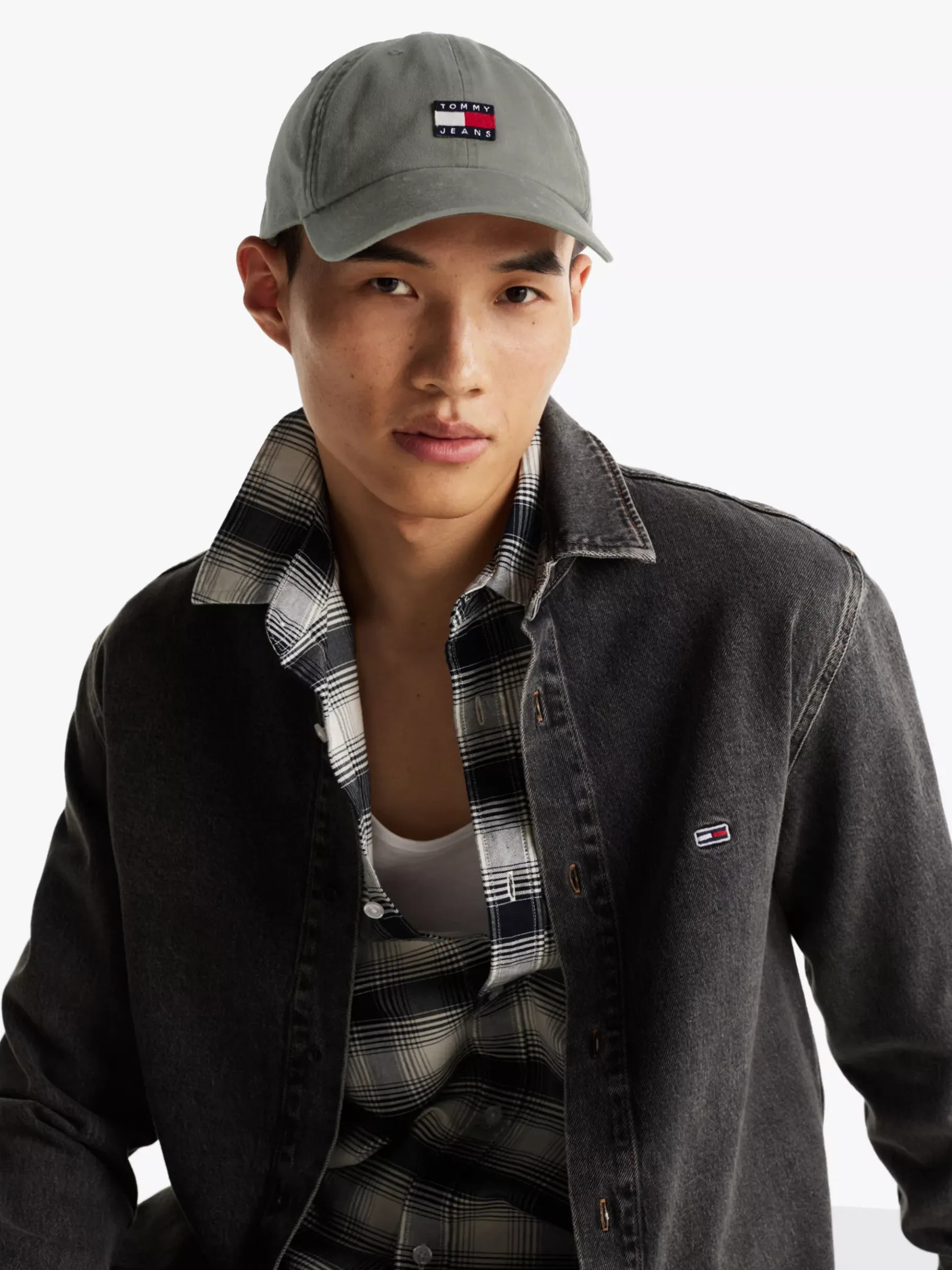 Tommy Hilfiger Heritage Baseball-Cap ZINC GREY Cheap