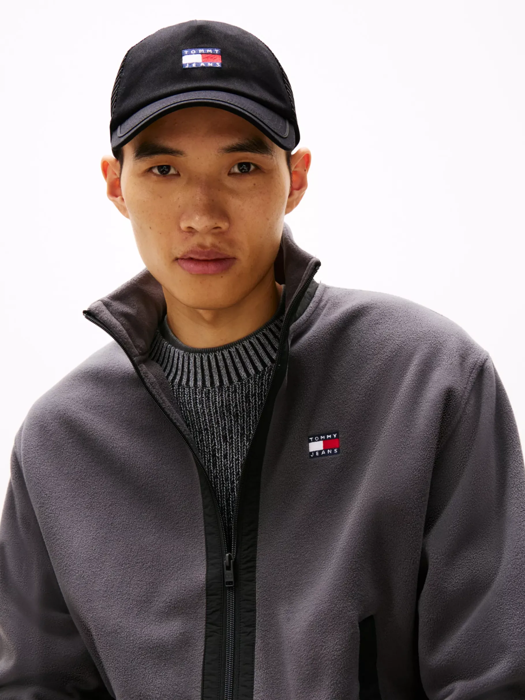 Tommy Hilfiger Heritage Baseball-Cap mit Mesh-Einsätzen BLACK Clearance