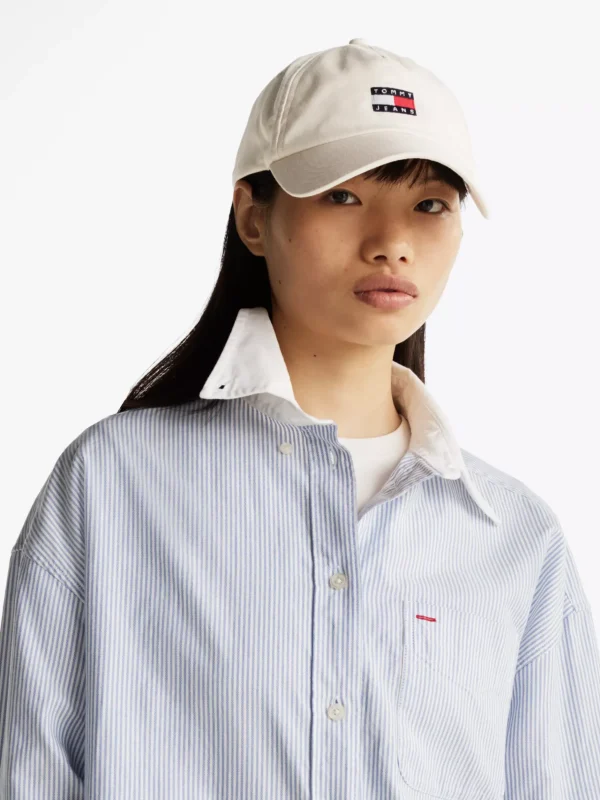 Tommy Hilfiger Heritage Cap mit Logo-Patch NEWSPRINT New