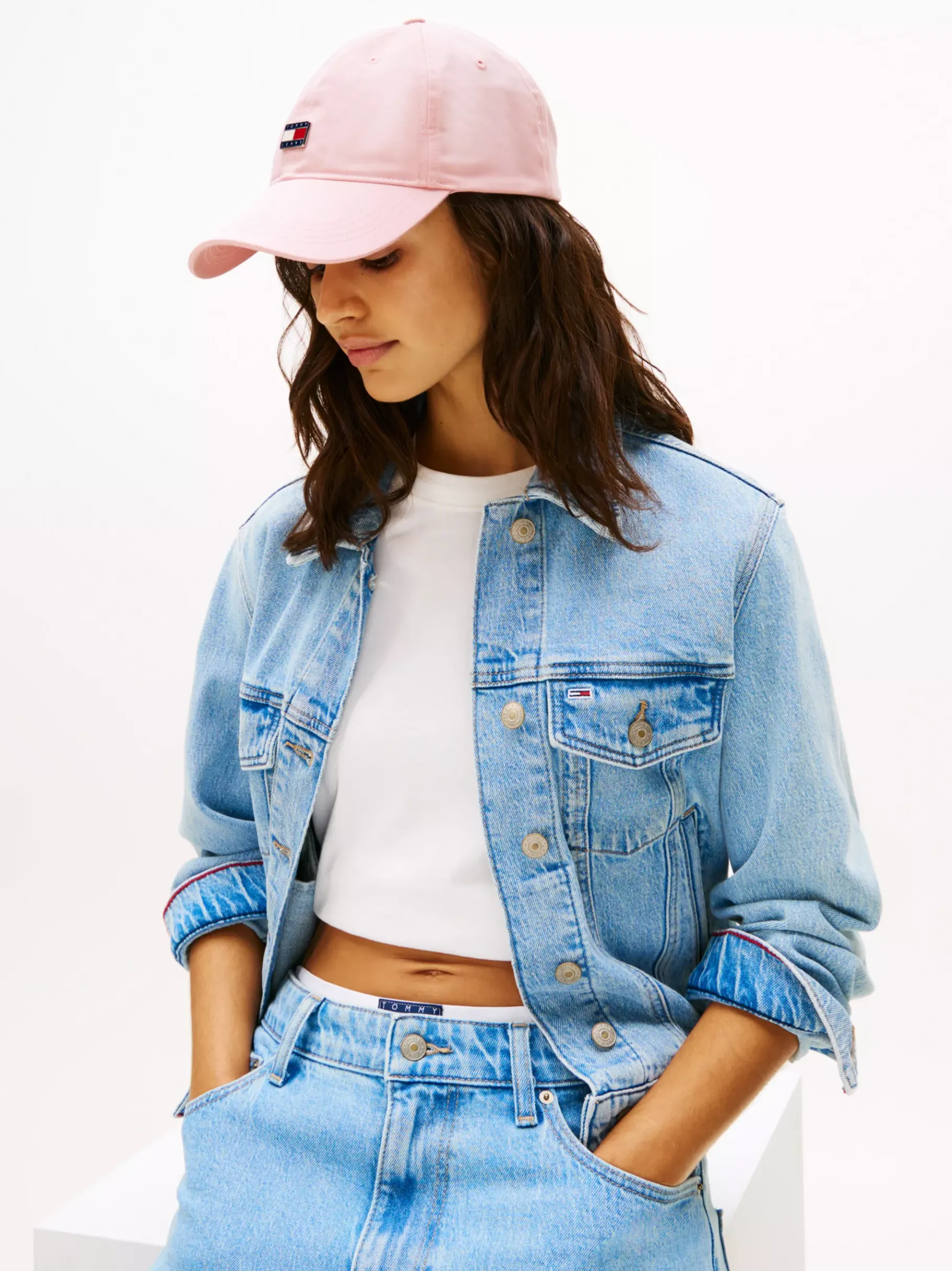 Tommy Hilfiger Heritage Cap mit Tommy-Emblem DELICATE PINK Best Sale