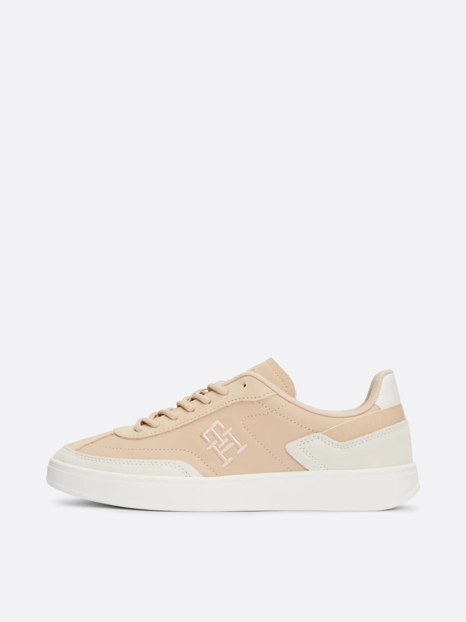 Tommy Hilfiger Heritage Court-Sneaker aus Wildleder MISTY BLUSH Sale