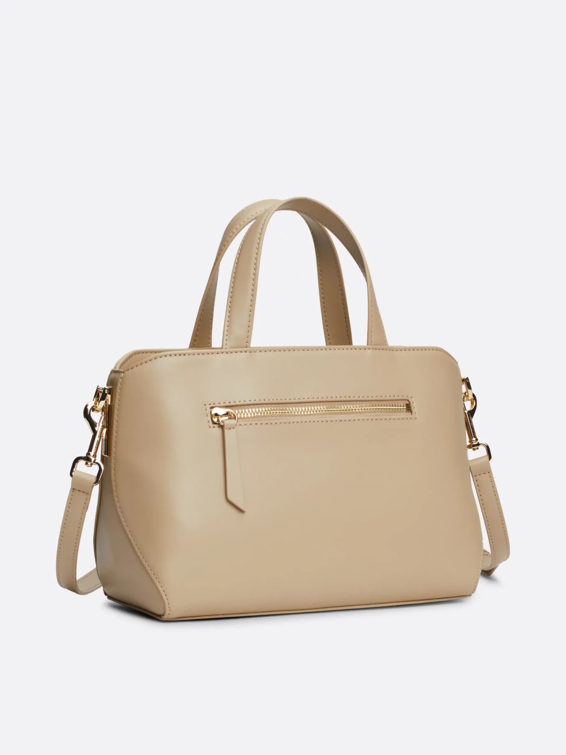 Tommy Hilfiger Heritage Satchel BEIGE Cheap