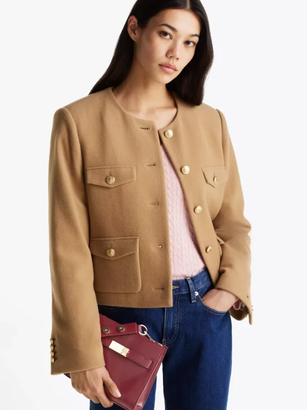 Tommy Hilfiger Heritage Satchel mit Nieten-Details RASPBERRY TRUFFLE Fashion