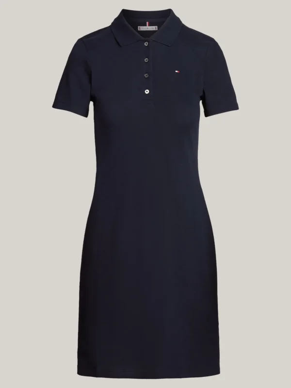 Tommy Hilfiger Heritage Slim Fit Polokleid DESERT SKY Online