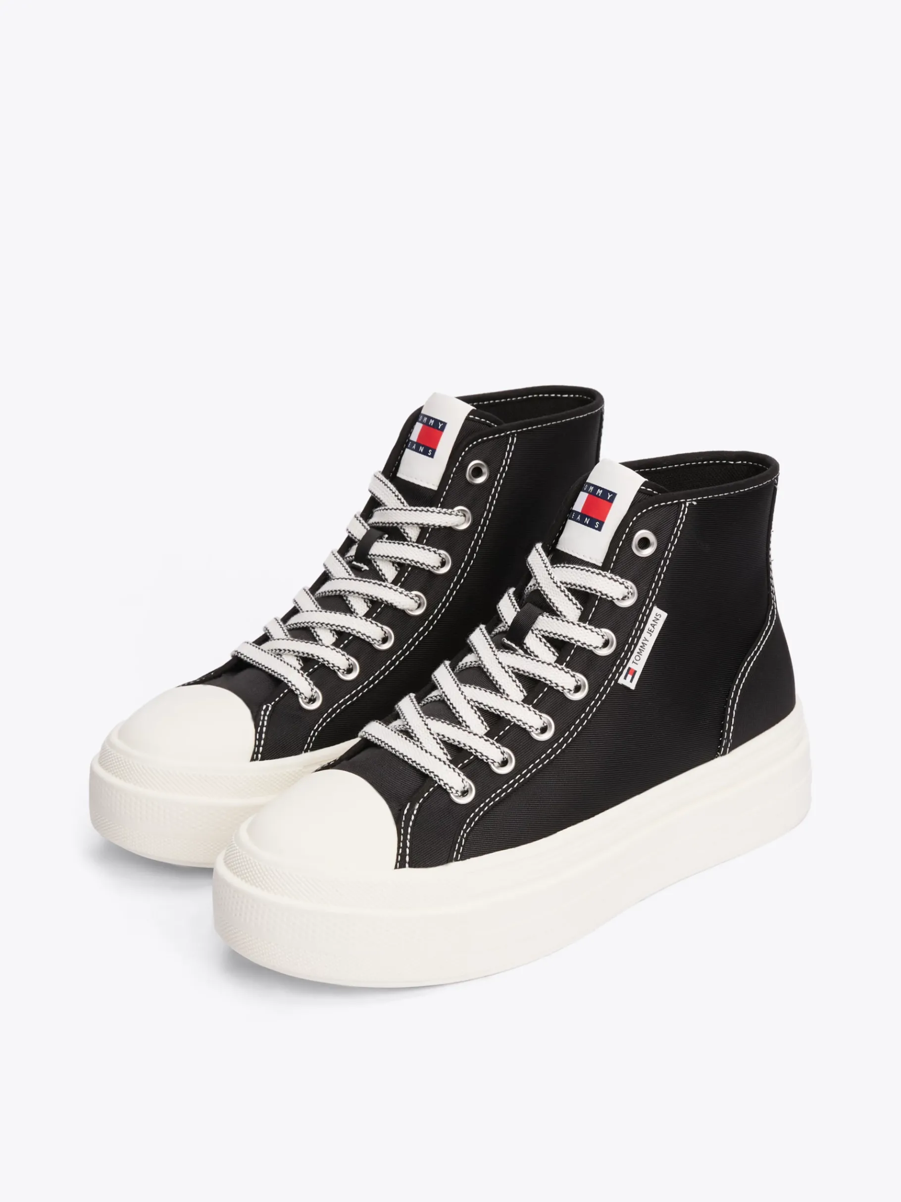 Tommy Hilfiger High-Top Flatform-Sneaker BLACK Shop
