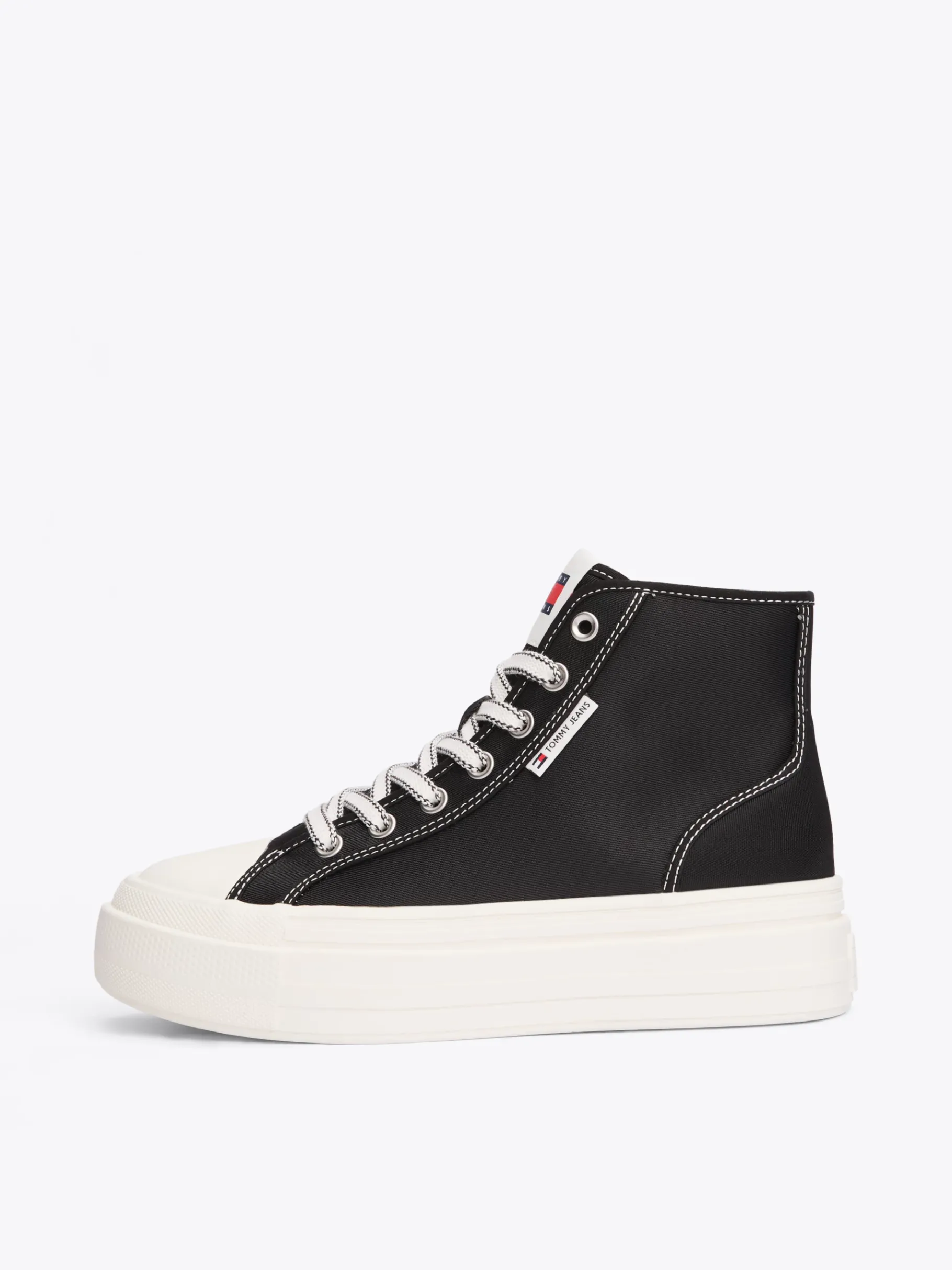 Tommy Hilfiger High-Top Flatform-Sneaker BLACK Shop